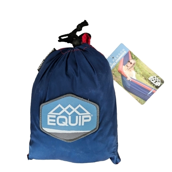 EQUIP Lightweight Portable Nylon Travel Hammock NWT Camping Outdoor - Picture 1 of 2